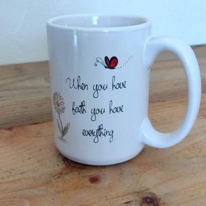 When You Have Faith You have Everything Ceramic Coffee Mug